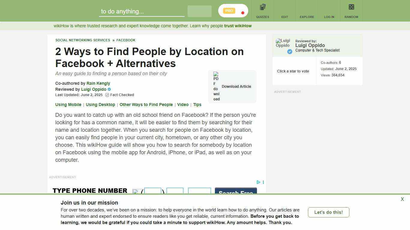 How to Find People by Location on Facebook: Mobile + Desktop